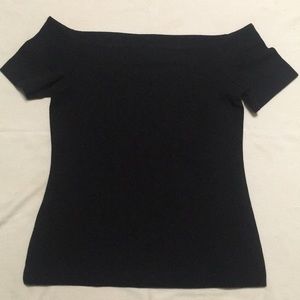 😍3 for $25😍 Off the Shoulder Black Top